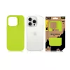 Tactical Funda trasera Velvet Smoothie para iPhone 15 Pro - Avocado Green