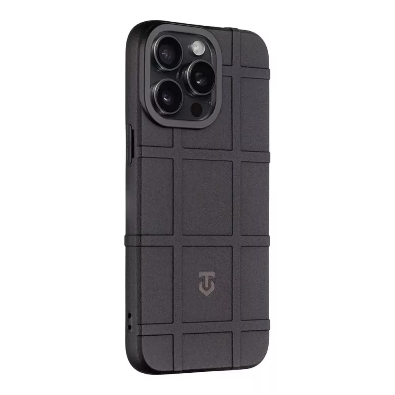 Tactical Funda trasera Infantry iPhone 15 Pro Max Negro