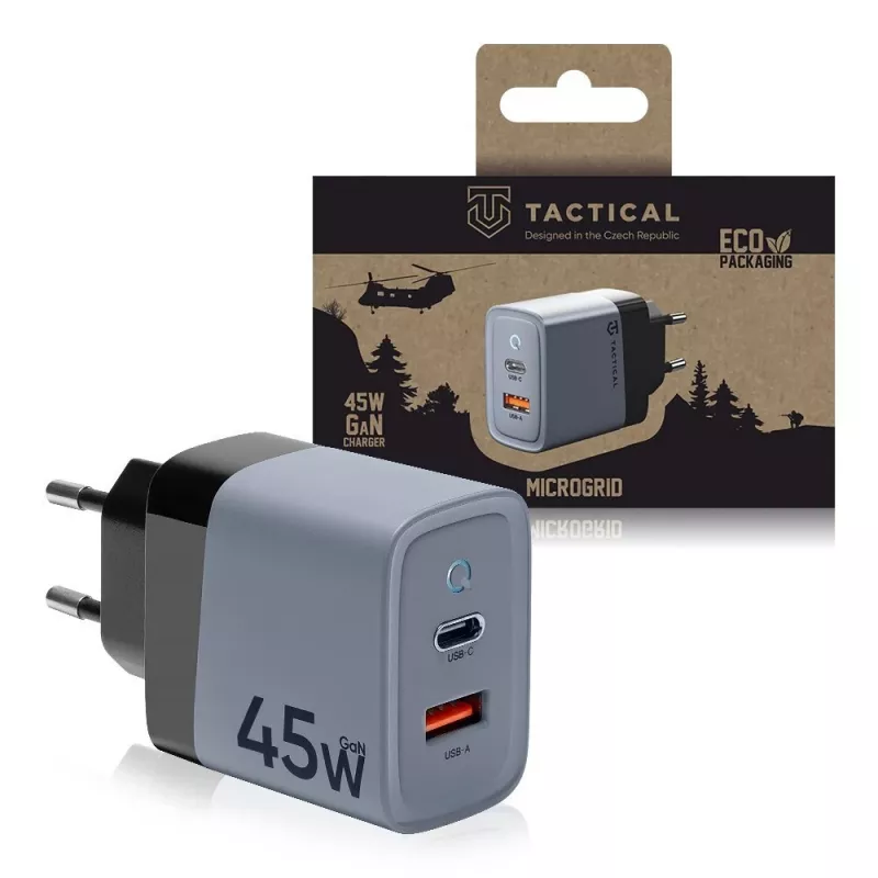 Tactical Microgrid GaN 45W gris