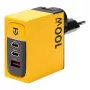 Tactical Nett Warrior GaN 100W cargador amarillo