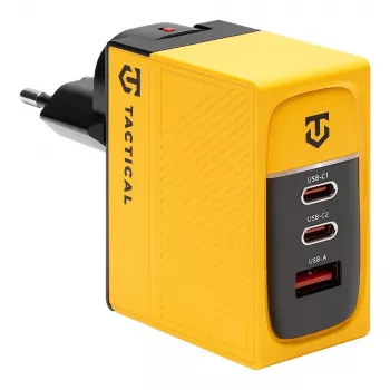 Tactical Nett Warrior GaN 100W cargador amarillo