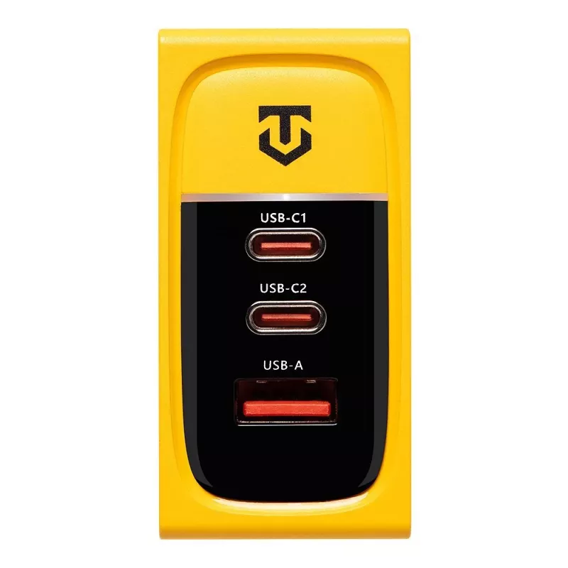 Tactical Nett Warrior GaN 100W cargador amarillo