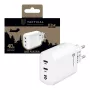 Tactical Base Plug Dual 40W cargador de pared blanco GaN