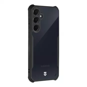 Funda trasera táctica Quantum Stealth Galaxy A35 5G transparente/negro