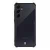 Funda trasera táctica Quantum Stealth Galaxy A55 5G transparente/negro