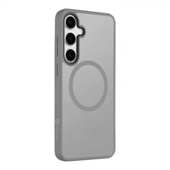 Funda trasera táctica MagForce Hyperstealth para Samsung Galaxy S24+ gris claro