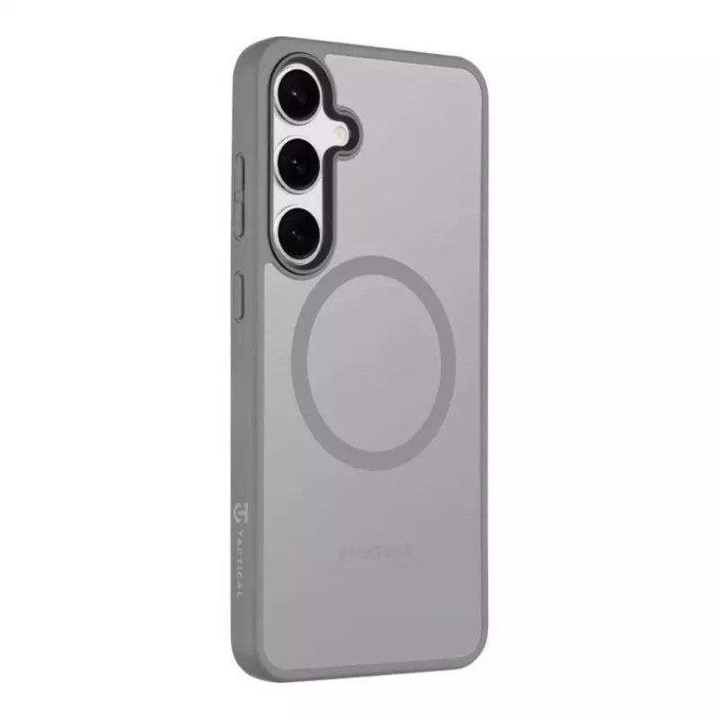 Funda trasera táctica MagForce Hyperstealth para Samsung Galaxy S24+ gris claro