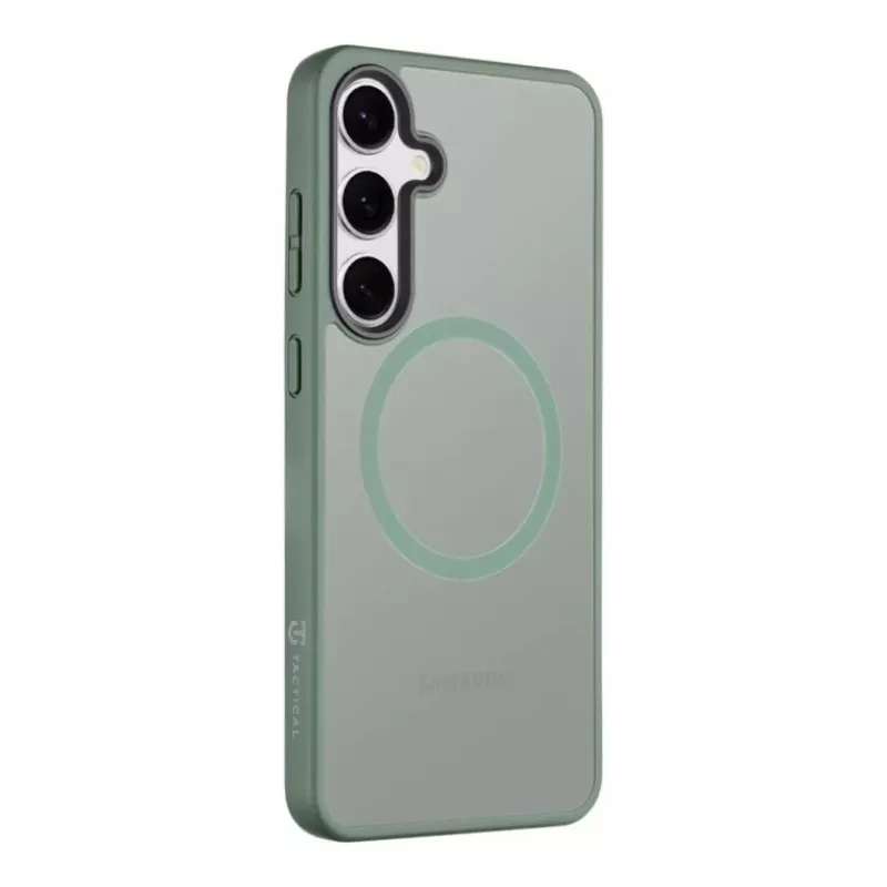 Funda trasera táctica MagForce Hyperstealth Galaxy S24+ verde bosque
