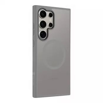 Funda trasera táctica MagForce Hyperstealth para Samsung Galaxy S24 Ultra, gris claro