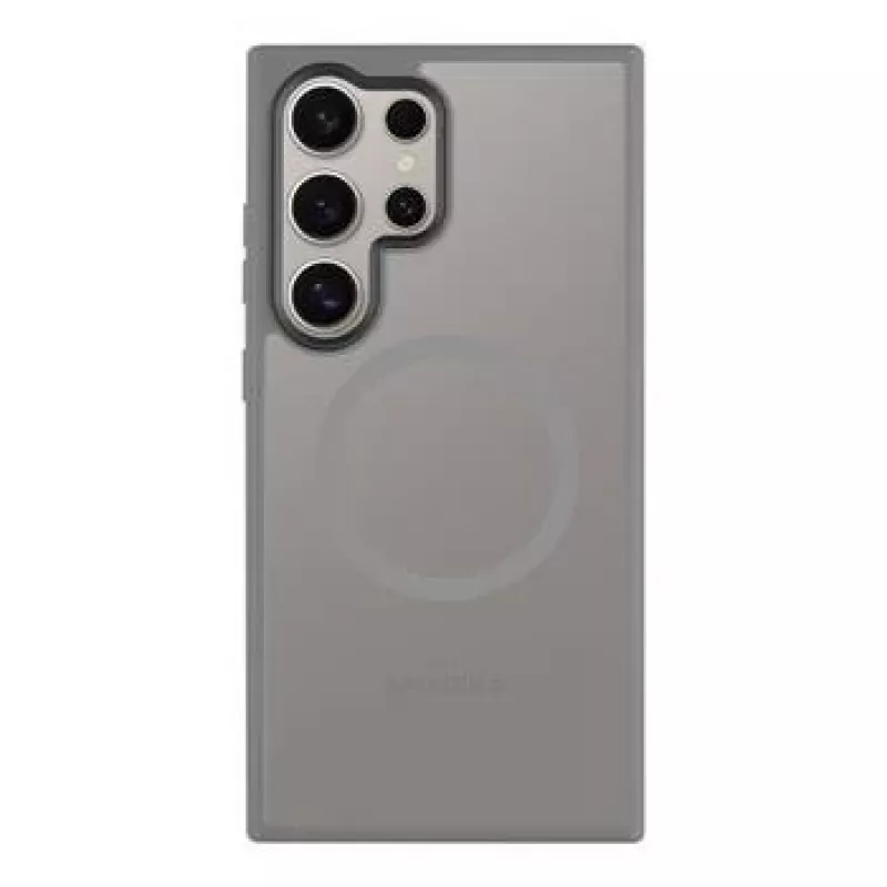Funda trasera táctica MagForce Hyperstealth para Samsung Galaxy S24 Ultra, gris claro