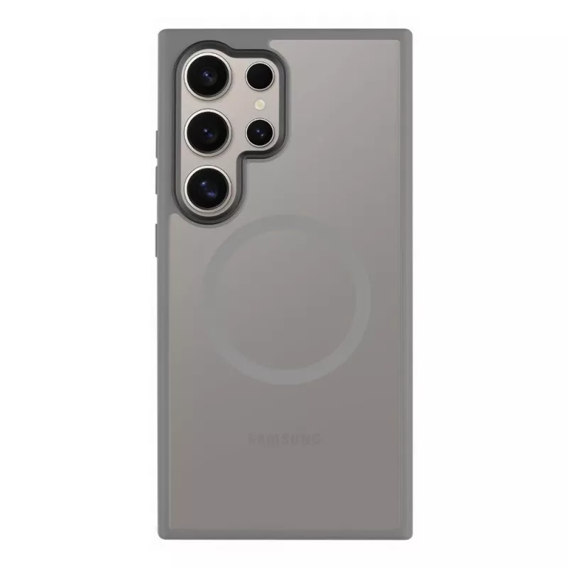 Funda trasera táctica MagForce Hyperstealth para Samsung Galaxy S24 Ultra, gris claro