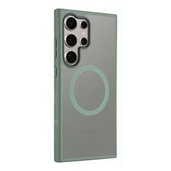Funda trasera táctica MagForce Hyperstealth para Samsung Galaxy S24 Ultra, verde bosque