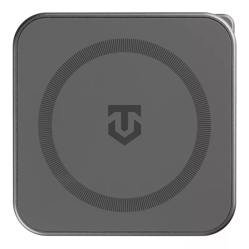 Soporte magnético para coche táctico MagForce Saviour 3 en 1 con cargador inalámbrico y batería externa 5000 mAh negro