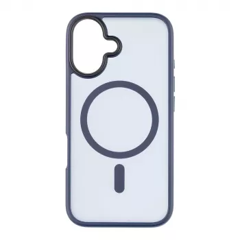 Funda trasera táctica MagForce Hyperstealth para Apple iPhone 16 Deep Blue