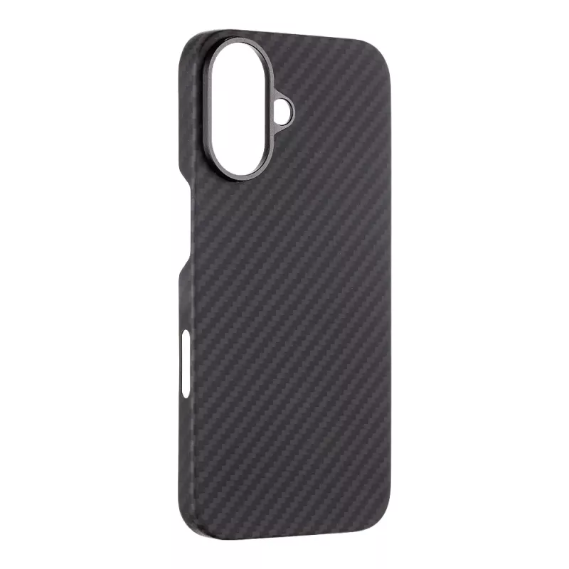 Funda trasera táctica MagForce Aramid para iPhone 16 negra