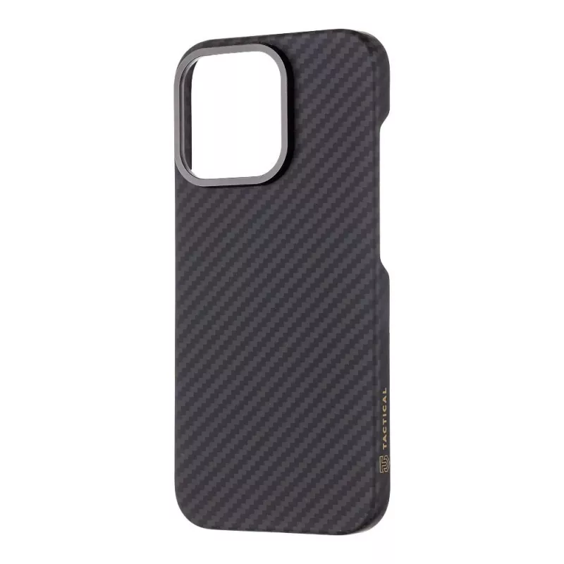 Funda trasera táctica MagForce Aramid para iPhone 16 Pro negra