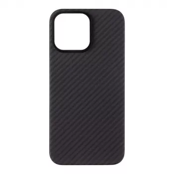 Funda trasera táctica MagForce Aramid para Apple iPhone 16 Pro Max negra