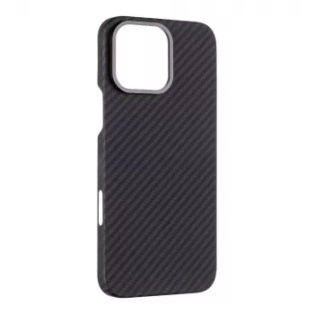 Funda trasera táctica MagForce Aramid para Apple iPhone 16 Pro Max negra