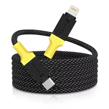Cable Tactical MagRope USB-C/Lightning negro/amarillo - Digital/Data