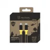 Cable Tactical MagRope USB-C a USB-C 1,2 m negro/amarillo