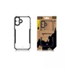 Funda trasera táctica Quantum Stealth iPhone 16 Plus transparente/negro