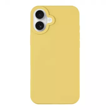 Funda trasera táctica MagForce Velvet Smoothie para iPhone 16 Plus - Banana Yellow