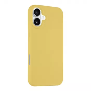 Funda trasera táctica MagForce Velvet Smoothie para iPhone 16 Plus - Banana Yellow