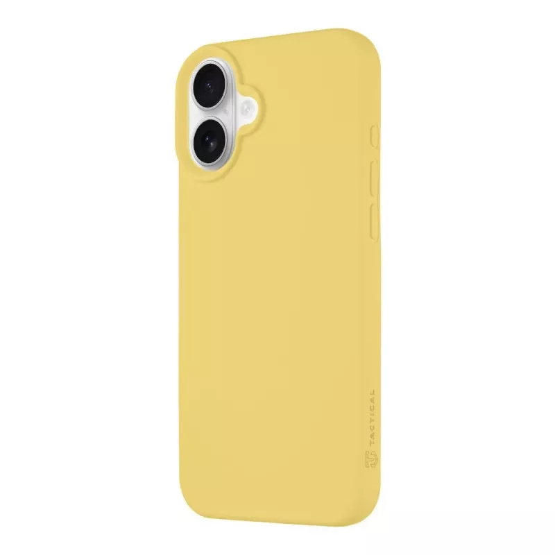 Funda trasera táctica MagForce Velvet Smoothie para iPhone 16 Plus - Banana Yellow