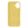 Funda trasera táctica MagForce Velvet Smoothie para iPhone 16 Plus - Banana Yellow