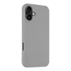 Funda trasera táctica MagForce Velvet Smoothie para iPhone 16 Plus, gris niebla