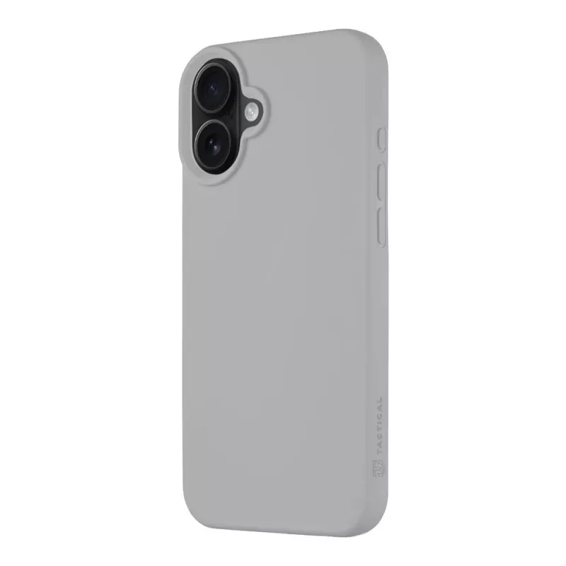 Funda trasera táctica MagForce Velvet Smoothie para iPhone 16 Plus, gris niebla