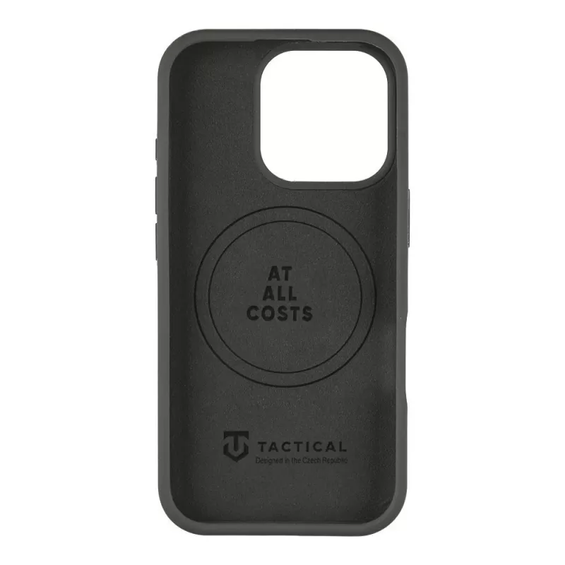 Funda trasera táctica MagForce Velvet Smoothie para Apple iPhone 16 Pro - Midnight Black