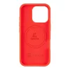Funda trasera táctica MagForce Velvet Smoothie para Apple iPhone 16 Pro – Chilli Red