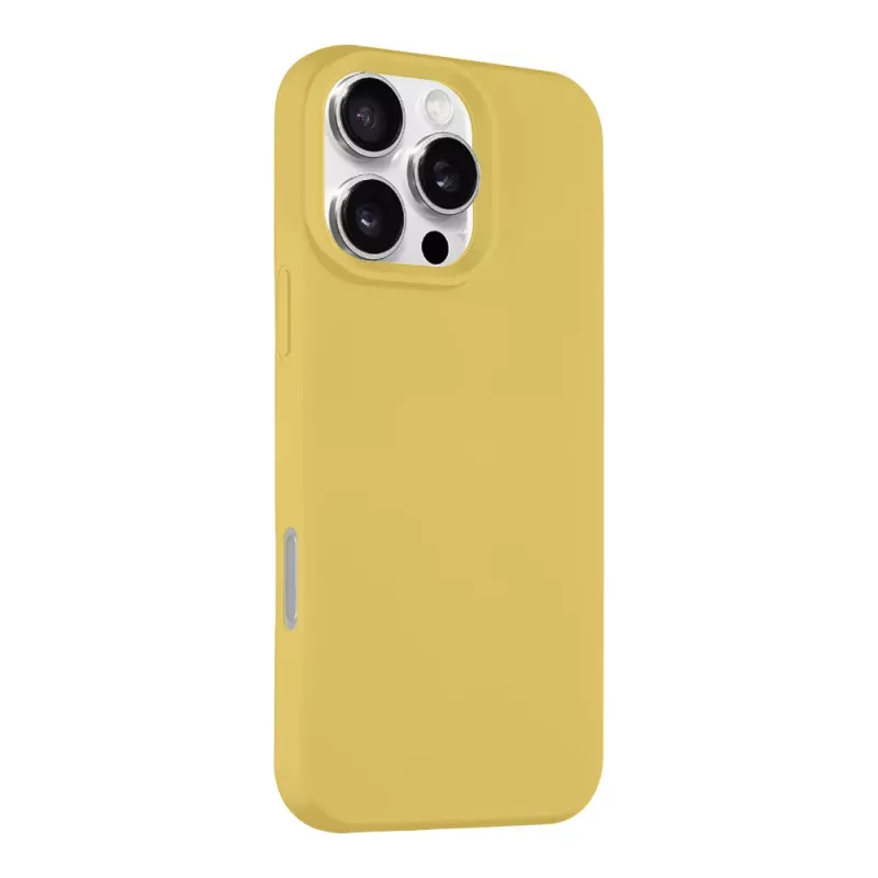 Funda trasera táctica MagForce Velvet Smoothie para iPhone 16 Pro Max - amarillo plátano
