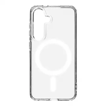 Funda trasera táctica MagForce Galaxy S25 transparente