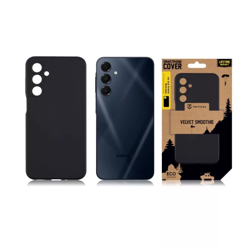 Funda trasera táctica Velvet Smoothie para Samsung Galaxy A16 4G/5G - Asphalt