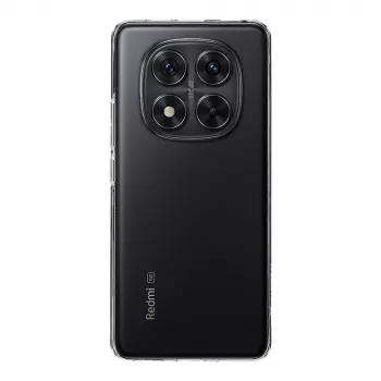 Funda trasera Tactical Back Cover TPU para Xiaomi Redmi Note 14 Pro 5G Transparente