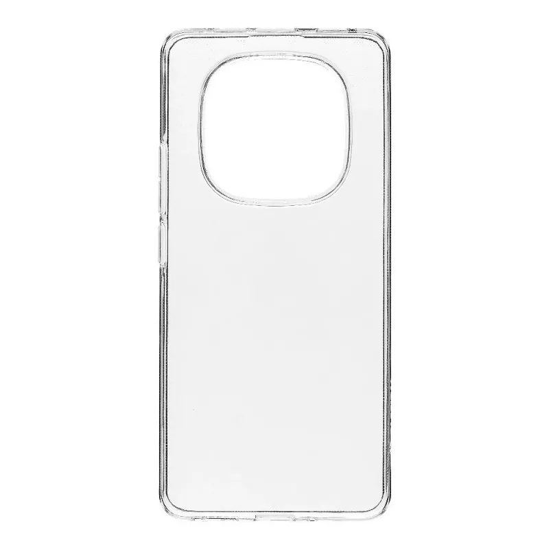 Funda trasera Tactical Back Cover TPU para Xiaomi Redmi Note 14 Pro 5G Transparente