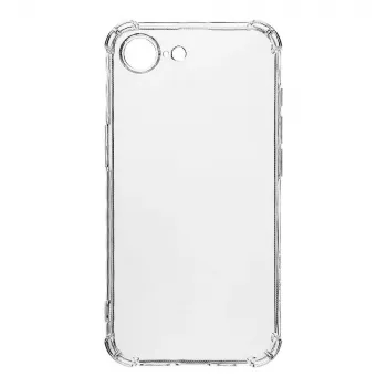Funda trasera táctica TPU Plyo para iPhone 16e/17e Transparente