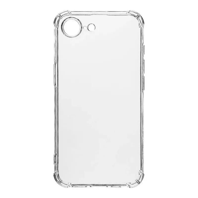 Funda trasera táctica TPU Plyo para iPhone 16e/17e Transparente
