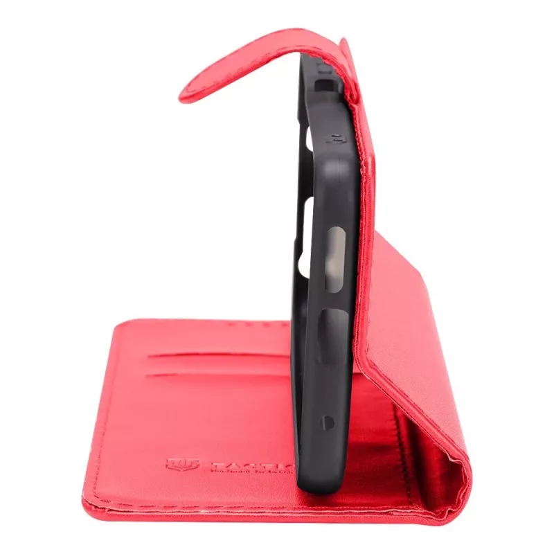 Funda tipo libro Tactical Book Cover Field Notes iPhone 16e/17e Rojo
