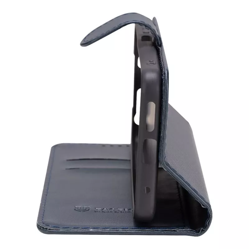 Funda tipo libro táctica Field Notes iPhone 16e/17e Azul marino