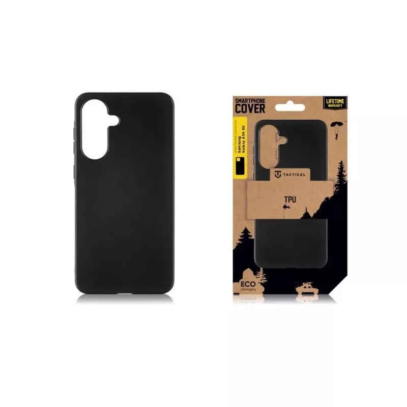 Funda trasera táctica TPU para Samsung Galaxy A36 5G negro