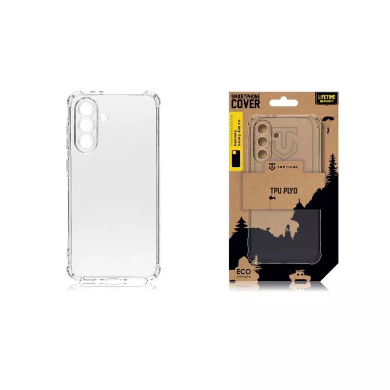 Funda trasera táctica TPU Plyo Galaxy A36 5G transparente