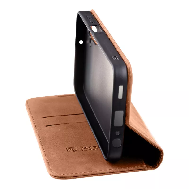 Funda tipo libro táctica Xproof para Samsung Galaxy A36 5G, Mud Brown