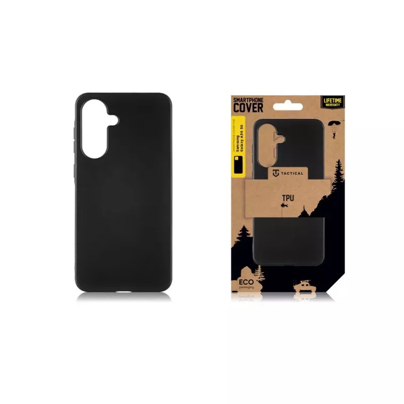 Funda trasera táctica TPU para Samsung Galaxy A56 5G negro
