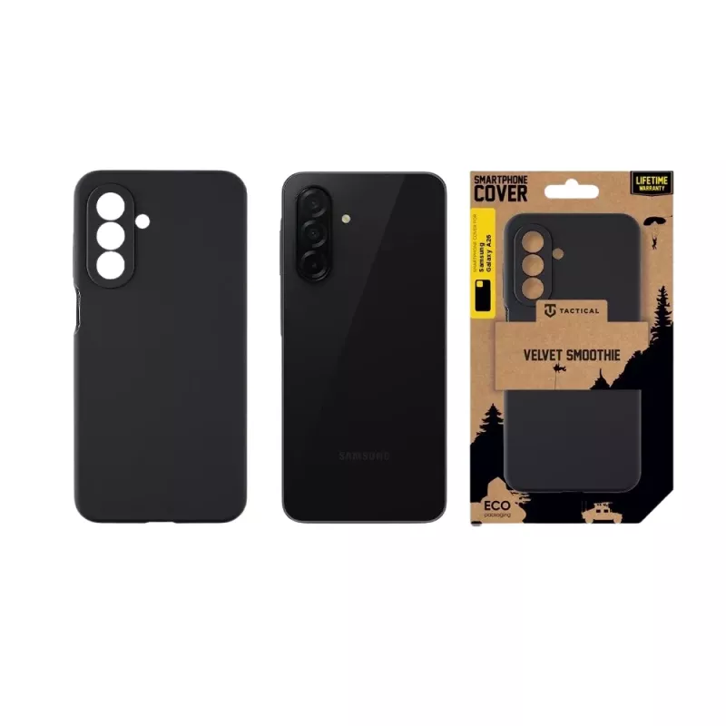Funda trasera Tactical Velvet Smoothie para Samsung Galaxy A26 5G - Asphalt