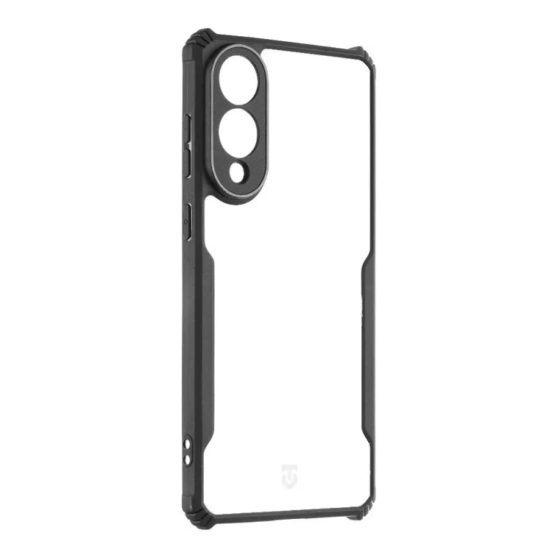 Funda trasera Tactical Quantum Stealth Galaxy S25 Edge Transparente/Negro