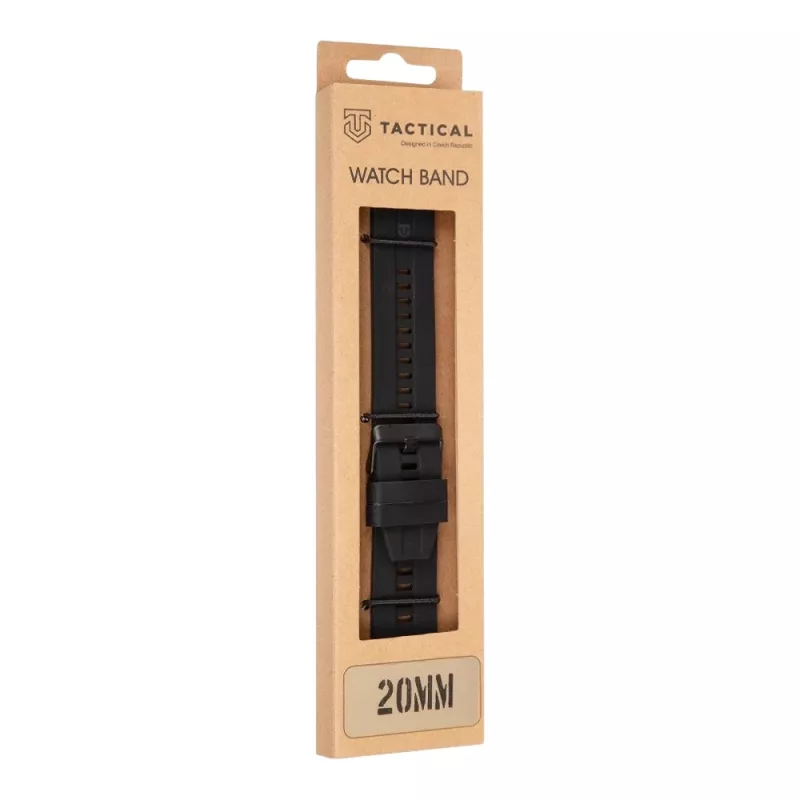 Correa de silicona Tactical de liberación rápida 20mm Negra