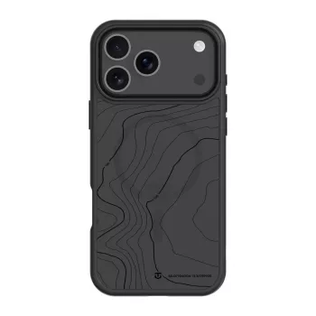 Funda trasera Tactical MagForce Hyperstealth Sika para Apple iPhone 17 Pro Max, Asphalt